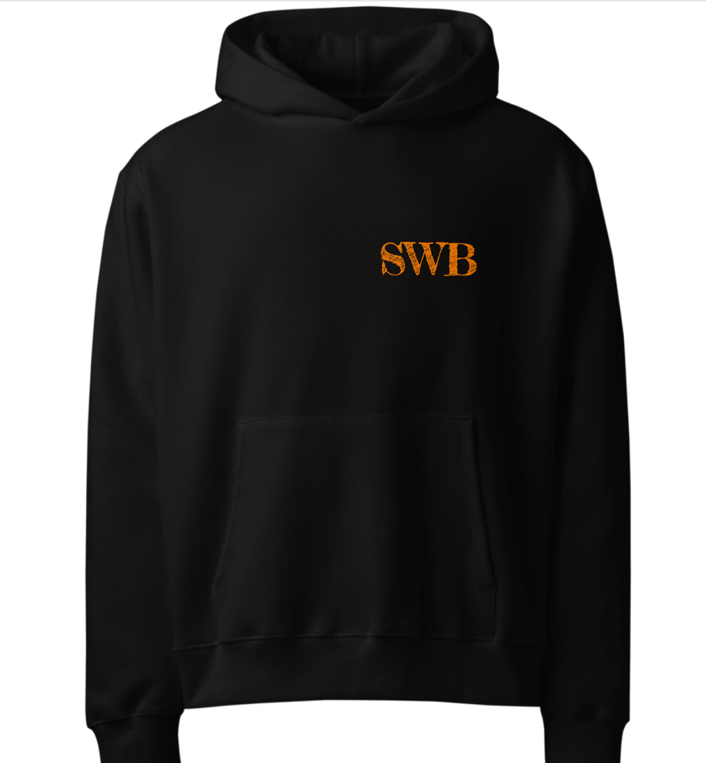 orange moon hoodie