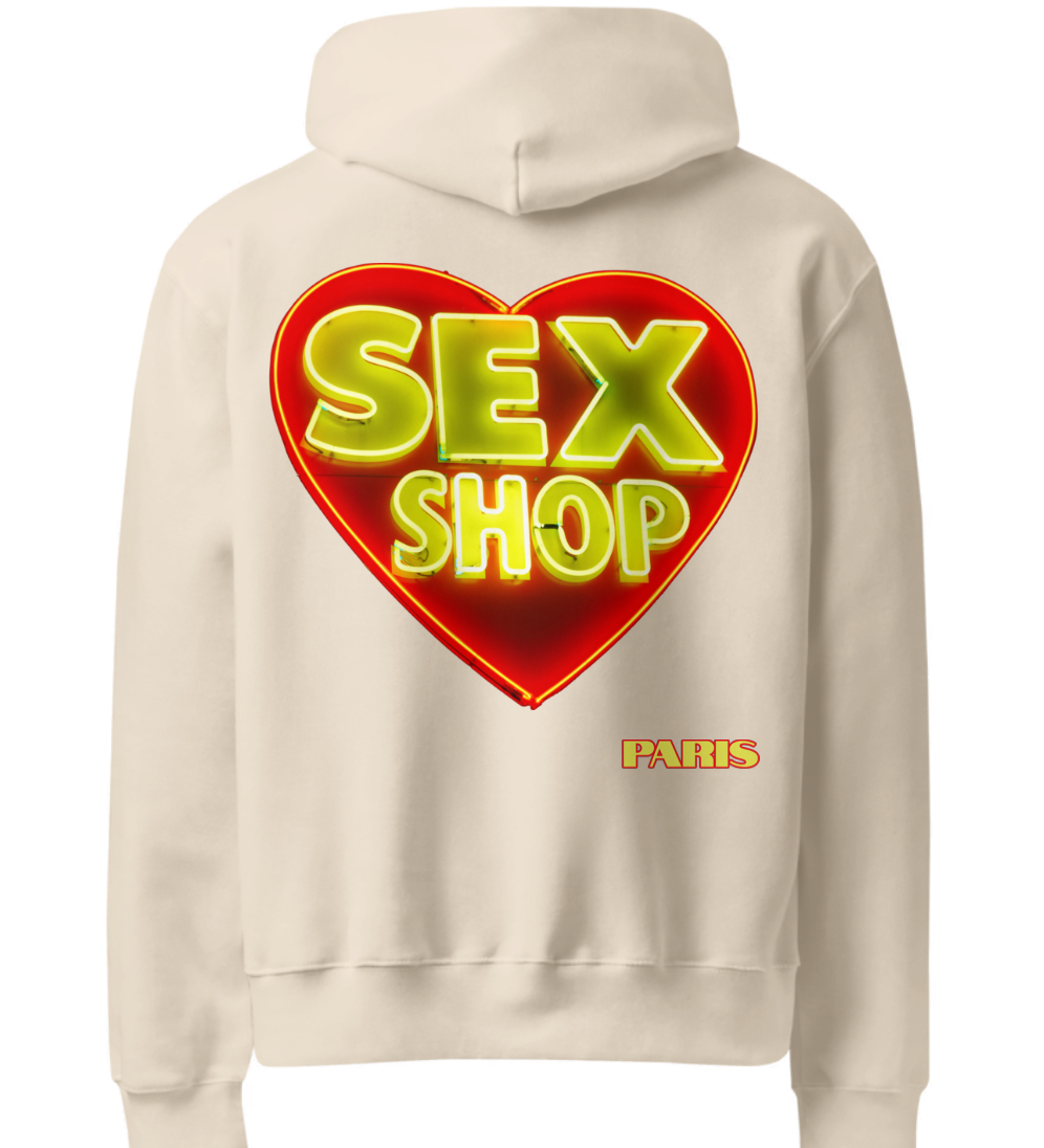 sex shop hoodie