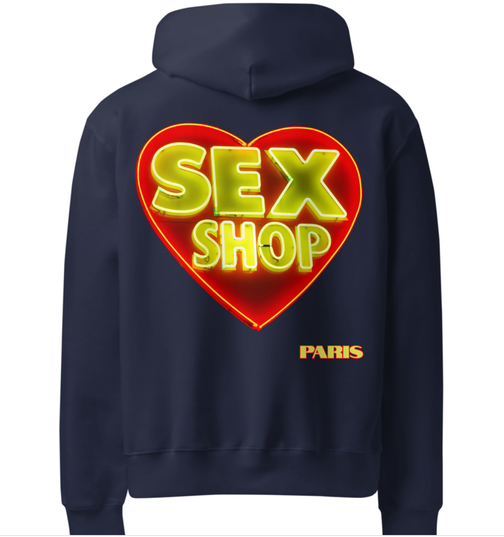 sex shop hoodie
