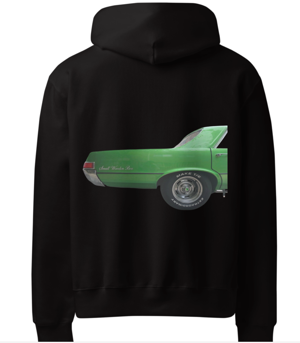 green machine hoodie