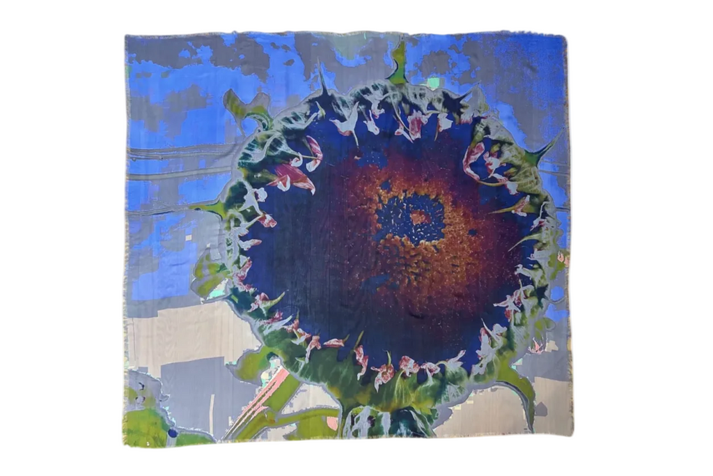 sunflower scarf