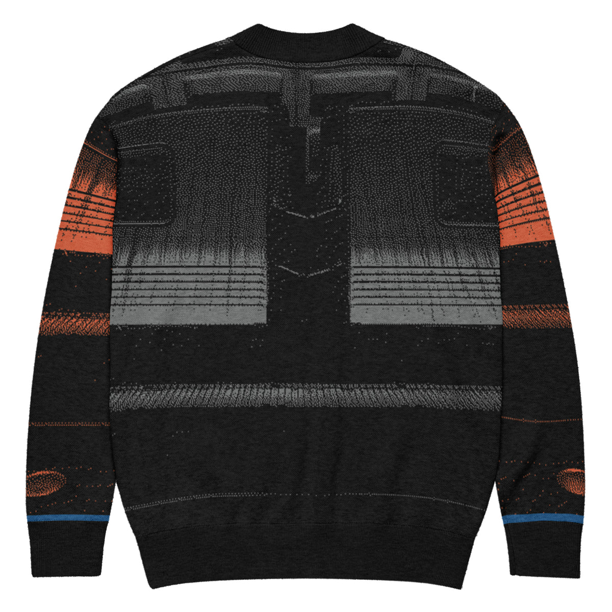 orange line arriving cardigan